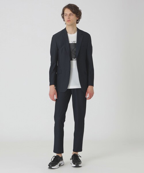 BLACK LABEL CRESTBRIDGE（ブラックレーベル・クレストブリッジ）の「【BLACK lab.】ブリーズメッシュジャケット（テーラードジャケット・メンズ・ライトグレー/ブラック/ネイビー・M/L/XL/S）」の8枚目の写真