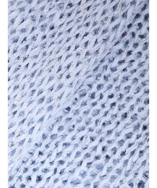 MERCURYDUO（マーキュリーデュオ）の「透かし編みラメボレロカーディガン（カーディガン/ボレロ・レディース・イエロー/ライトグレー/ライトブルー/オフホワイト・FREE）」の16枚目の写真