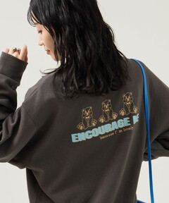 【国内買付】MIHARAYASUHIRO ミハラヤスヒロ LEON スウェット MIHARAYASUHIRO/ミハラヤスヒロ】LEON PRINTED DISTRESSED