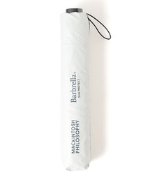MACKINTOSH PHILOSOPHY Barbrella 折りたたみ傘 白 遮光100% 晴雨兼用 折りたたみ日傘 'Barbrella SUN PROTECT