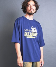 COMMONWARE:"BULL DOG"PRINT TEE S/S
