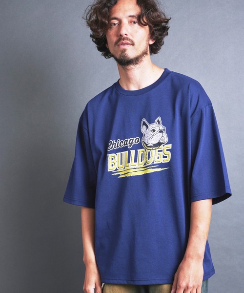 COMMON WARE(コモンウェアー)の「COMMONWARE:"BULL DOG"PRINT TEE S/S(Tシャツ/カットソー・メンズ・ネイビー/ホワイト/ブラック・M/L/XL)」の13枚目の写真