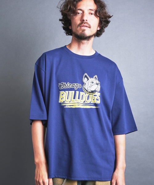 COMMON WARE(コモンウェアー)の「COMMONWARE:"BULL DOG"PRINT TEE S/S(Tシャツ/カットソー・メンズ・ネイビー/ホワイト/ブラック・M/L/XL)」の14枚目の写真