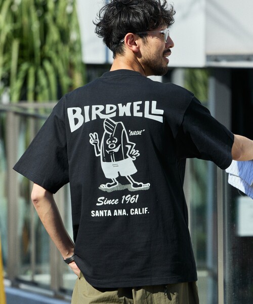 BIRDWELL Tシャツ　カリフォルニア 新品 バードウェル 4Rule kamakura / BIRDWELL Tシャツ カリフォルニア 新品 バード