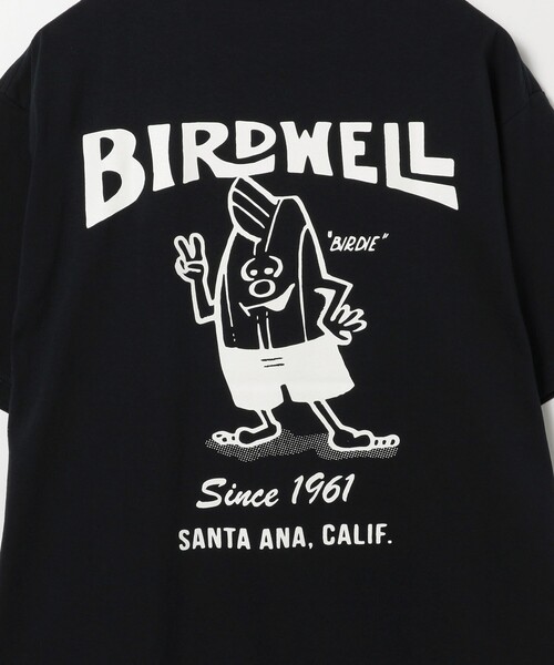 BIRDWELL Tシャツ　カリフォルニア 新品 バードウェル BIRDWELL tシャツ 「BIRD WELL/バードウェル」Wordmark T-Shirt