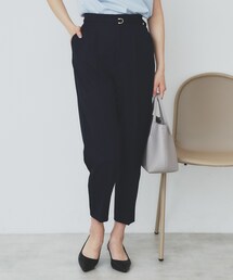 index | ストレッチテーパードパンツ【洗濯機洗い可/吸水速乾/防シワ】(その他パンツ)