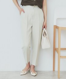 index | ストレッチテーパードパンツ【洗濯機洗い可/吸水速乾/防シワ】(その他パンツ)