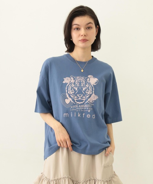 TIGER S/S TEE（Tシャツ/カットソー）｜MILKFED.（ミルクフェド