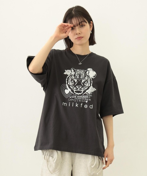 TIGER S/S TEE（Tシャツ/カットソー）｜MILKFED.（ミルクフェド