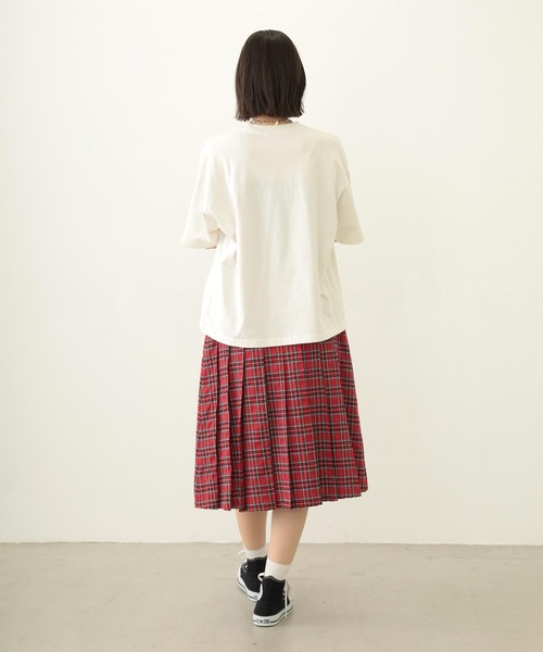 MILKFED.（ミルクフェド）の「TIGER S/S TEE（Tシャツ/カットソー・レディース・オフホワイト/ブルー/チャコール・M/L）」の13枚目の写真