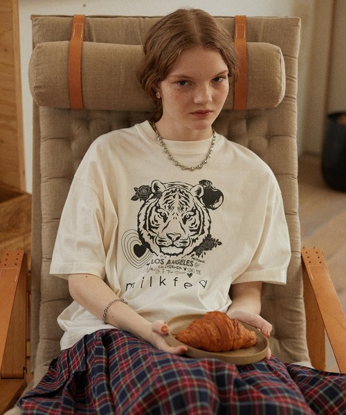 TIGER S/S TEE（Tシャツ/カットソー）｜MILKFED.（ミルクフェド