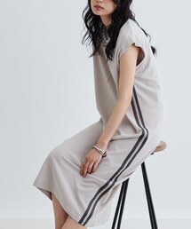 GALLEST | サイドラインジョーゼットワンピース(ワンピース)