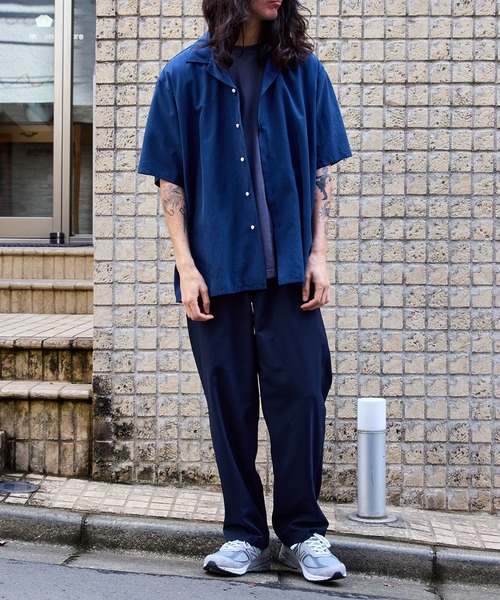 WILD LIFE TAILOR Adam et Rope'（ワイルドテーラーアダムエロペ　）の「【WILD LIFE TAILOR】ライトウーステッド ベイカーパンツ（その他パンツ・メンズ・ネイビー/チャコールグレー・L/M）」の5枚目の写真