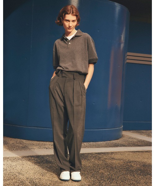 THE SHINZONE(ザ シンゾーン)の「THE SHINZONE JOSE TROUSERS 25MMSPA05(その他パンツ・レディース・グレー/ネイビー/ブラック・32/34/36)」の5枚目の写真