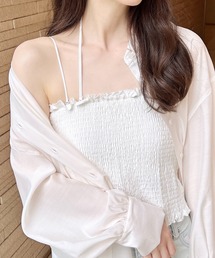 INGNI | シャーリングチューブトップス(キャミソール)