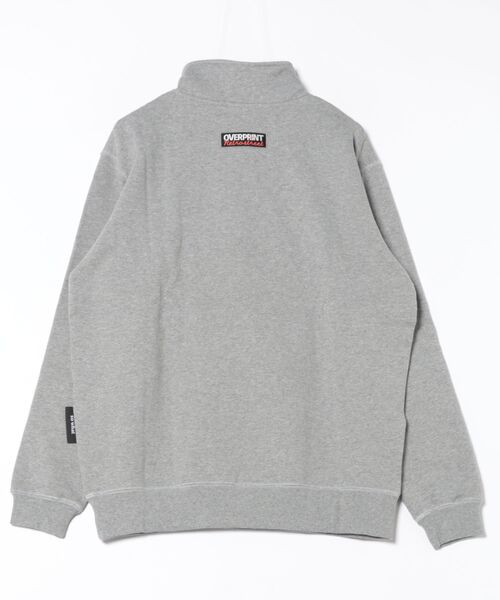 tシャツ overprint/オーバープリント/MUSIC＆DINNING Half Zip pullover レディース メンズ over print (オーバープリント) MUSIC&DINNING Half Zip