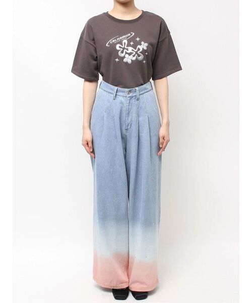 CALNAMUR（カルナムール）の「グラデーションデニムパンツ（デニムパンツ・レディース・ライトブルー/グレー・SMALL/MEDIUM）」の22枚目の写真