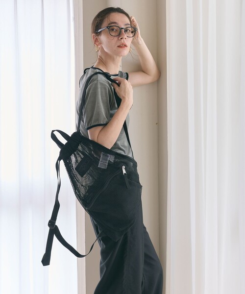 別注】＜JANSPORT＞メッシュ ドロスト リュック -2WAY-（バックパック
