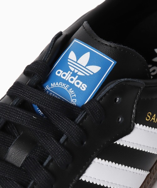 adidas(アディダス)の「▲adidas/アディダス SAMBA OG スニーカー ガムソール(スニーカー・メンズ・ブラック系/ブラック/ホワイト・24.5/23/28)」の21枚目の写真