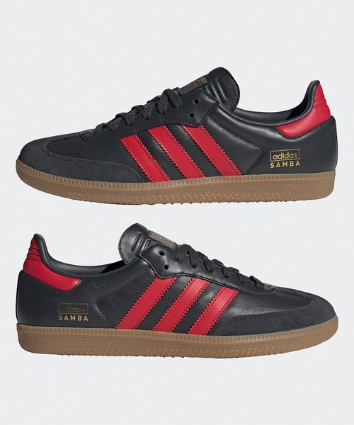 adidas(アディダス)の「▲adidas/アディダス SAMBA OG スニーカー ガムソール(スニーカー・メンズ・ブラック系/ブラック/ホワイト・24.5/23/28)」の10枚目の写真