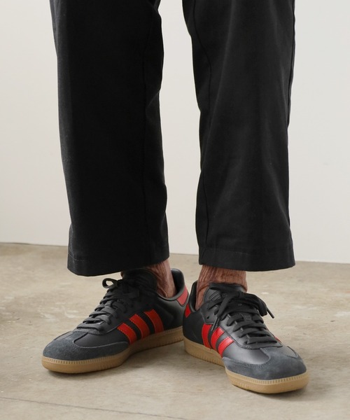 adidas(アディダス)の「▲adidas/アディダス SAMBA OG スニーカー ガムソール(スニーカー・メンズ・ブラック系/ブラック/ホワイト・24.5/23/28)」の16枚目の写真