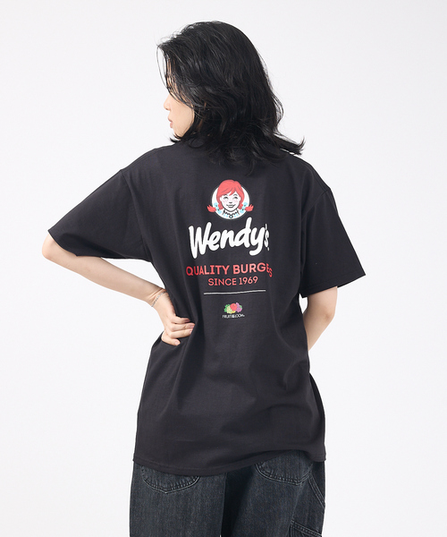 FRUIT OF THE LOOM(フルーツオブザルーム)の「【FRUIT OF THE LOOM/フルーツ オブ ザ ルーム】FTLxWENDYSコラボTシャツ/ユニセっクス【WEB限定】(Tシャツ/カットソー・メンズ・グレー系その他/ブラック系その他/ホワイト系その他・XL/L/M/S)」の1枚目の写真