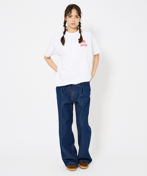 FRUIT OF THE LOOM(フルーツオブザルーム)の「【FRUIT OF THE LOOM/フルーツ オブ ザ ルーム】FTLxWENDYSコラボTシャツ/ユニセっクス【WEB限定】(Tシャツ/カットソー・メンズ・グレー系その他/ブラック系その他/ホワイト系その他・XL/L/M/S)」の9枚目の写真