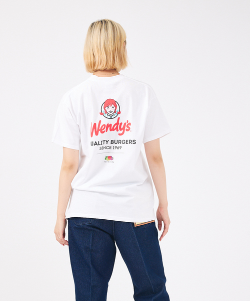 FRUIT OF THE LOOM(フルーツオブザルーム)の「【FRUIT OF THE LOOM/フルーツ オブ ザ ルーム】FTLxWENDYSコラボTシャツ/ユニセっクス【WEB限定】(Tシャツ/カットソー・メンズ・グレー系その他/ブラック系その他/ホワイト系その他・XL/L/M/S)」の20枚目の写真