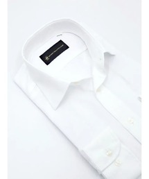 【形態安定】 セミワイド シャドーストライプ 長袖 ワイシャツビバリーヒルズポロクラブ