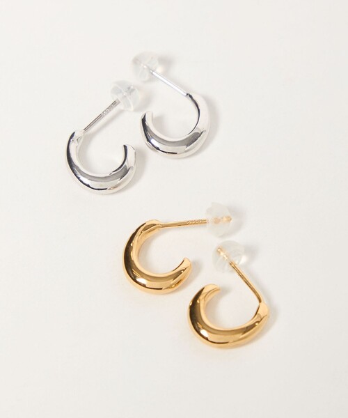 by Preek（バイプリーク）の「＜by Preek＞タイニー フープ ピアス（ピアス（両耳用）・レディース・ゴールド/シルバー・FREE）」の10枚目の写真