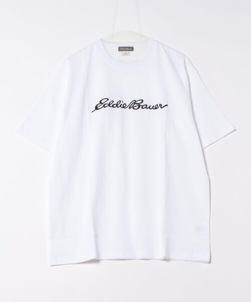 Eddie Bauer(エディーバウアー)の「クラシック ロゴ刺繍 Tシャツ(Tシャツ/カットソー・メンズ・ブラック/杢グレー/グリーン/ホワイト・XXL/XL/M/L/S)」の16枚目の写真