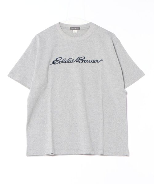 Eddie Bauer(エディーバウアー)の「クラシック ロゴ刺繍 Tシャツ(Tシャツ/カットソー・メンズ・ブラック/杢グレー/グリーン/ホワイト・XXL/XL/M/L/S)」の18枚目の写真