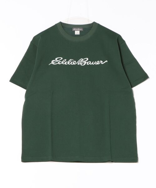 Eddie Bauer(エディーバウアー)の「クラシック ロゴ刺繍 Tシャツ(Tシャツ/カットソー・メンズ・ブラック/杢グレー/グリーン/ホワイト・XXL/XL/M/L/S)」の19枚目の写真