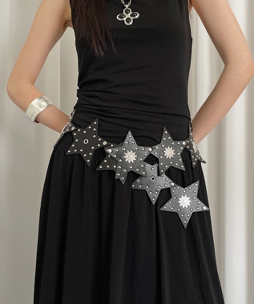 LAC-VERT（ラック・ヴェール）の「ウエスタンベルトアソート（ベルト・レディース・ブラック系その他/ブラック/レッド/ブラウン・FREE）」の2枚目の写真