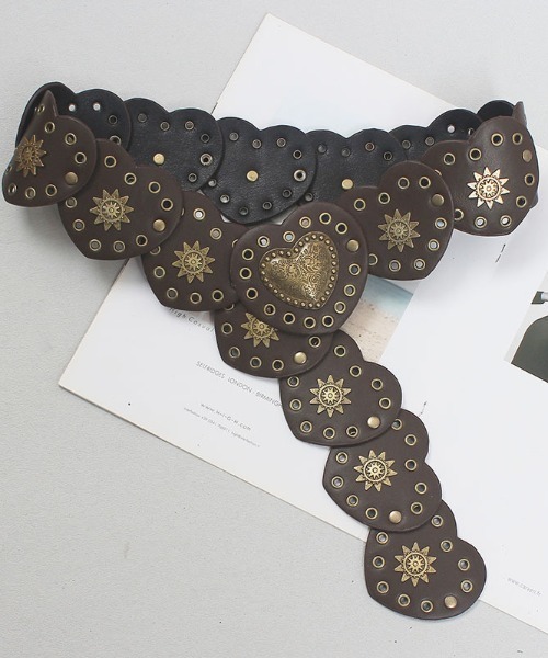 LAC-VERT（ラック・ヴェール）の「ウエスタンベルトアソート（ベルト・レディース・ブラック系その他/ブラック/レッド/ブラウン・FREE）」の19枚目の写真