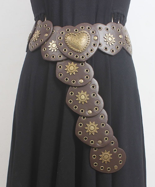 LAC-VERT（ラック・ヴェール）の「ウエスタンベルトアソート（ベルト・レディース・ブラック系その他/ブラック/レッド/ブラウン・FREE）」の20枚目の写真