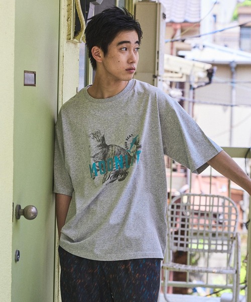 セール】アニマルフォトプリントTシャツ（Tシャツ/カットソー