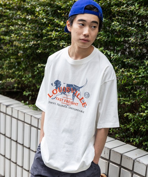 niko and...（ニコアンド）の「アニマルフォトプリントＴシャツ（Tシャツ/カットソー・メンズ・オフホワイト/グレー/オレンジ/グリーン・MEDIUM/LARGE）」の11枚目の写真