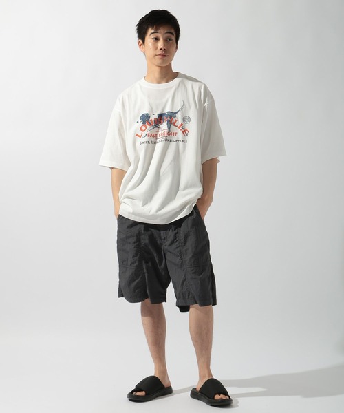 niko and...（ニコアンド）の「アニマルフォトプリントＴシャツ（Tシャツ/カットソー・メンズ・オフホワイト/グレー/オレンジ/グリーン・MEDIUM/LARGE）」の21枚目の写真