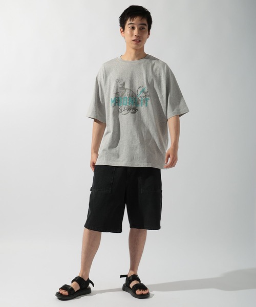 niko and...（ニコアンド）の「アニマルフォトプリントＴシャツ（Tシャツ/カットソー・メンズ・オフホワイト/グレー/オレンジ/グリーン・MEDIUM/LARGE）」の16枚目の写真