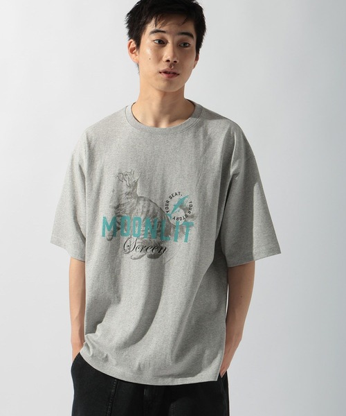 niko and...（ニコアンド）の「アニマルフォトプリントＴシャツ（Tシャツ/カットソー・メンズ・オフホワイト/グレー/オレンジ/グリーン・MEDIUM/LARGE）」の15枚目の写真