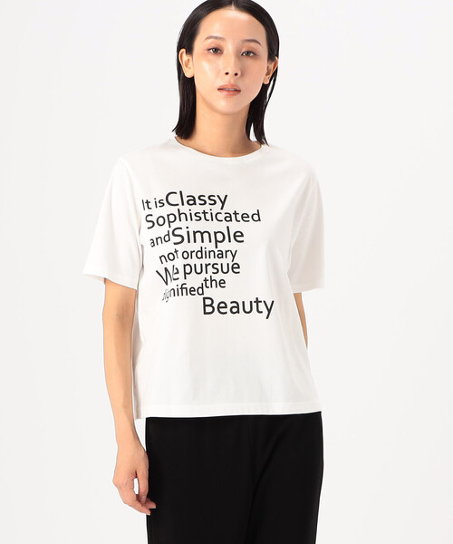 tシャツ 「ブライトリーセットアップ」スーピマバイオシルスムース Tシャツ レディース ブライトリーセットアップ】 スーピマバイオシルスムース T