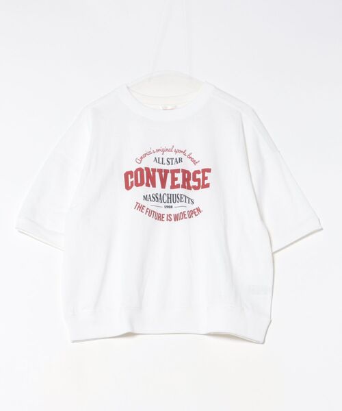 ボリュームスリーブＴシャツ【CONVERSE/コンバース】