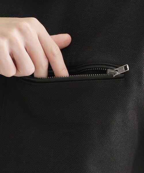 tk.TAKEO KIKUCHI(ティーケータケオキクチ)の「衿配色ワーカーシャツアウター(シャツ/ブラウス・メンズ・ブラック/ベージュ・02/03)」の17枚目の写真