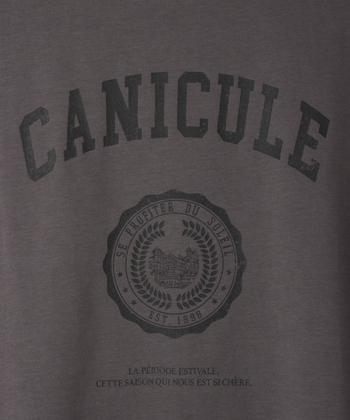 ROPE' PICNIC(ロペピクニック)の「袖フリルカレッジロゴTシャツ(Tシャツ/カットソー・レディース・オフホワイト/チャコールグレー/グリーン/ブルー系その他4・38)」の11枚目の写真