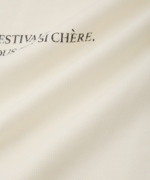 ROPE' PICNIC(ロペピクニック)の「袖フリルカレッジロゴTシャツ(Tシャツ/カットソー・レディース・オフホワイト/チャコールグレー/グリーン/ブルー系その他4・38)」の14枚目の写真