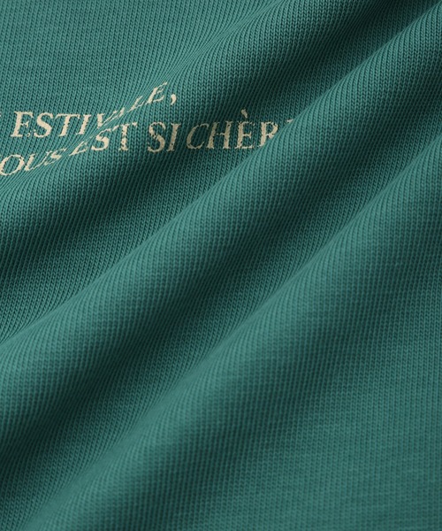 ROPE' PICNIC(ロペピクニック)の「袖フリルカレッジロゴTシャツ(Tシャツ/カットソー・レディース・オフホワイト/チャコールグレー/グリーン/ブルー系その他4・38)」の16枚目の写真