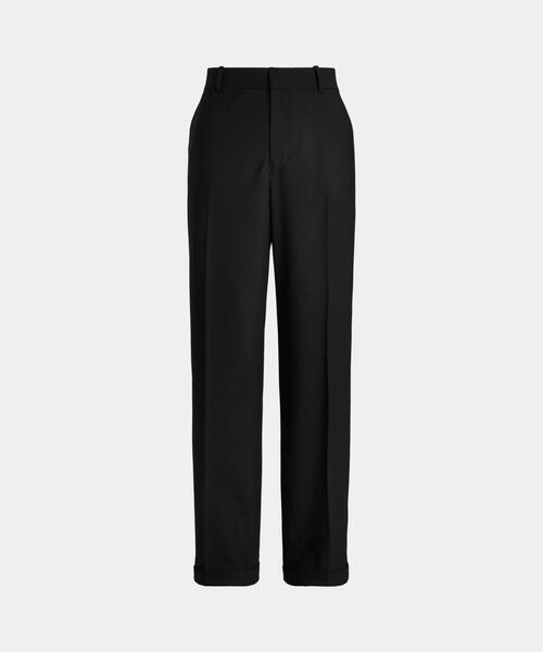 POLO RALPH LAUREN(ポロ ラルフ ローレン)の「ハイライズ リラックス ストレート パンツ(その他パンツ・レディース・ブラック系1・0/8/6/4/2/10)」の7枚目の写真