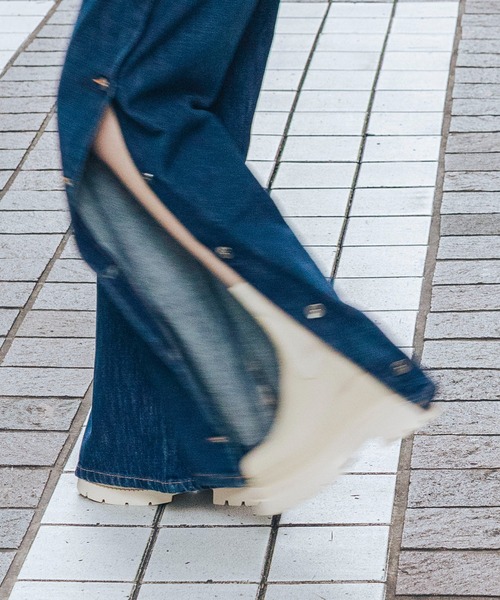 セール】【ふかふか・クッション入り】11cmニットショートブーツ