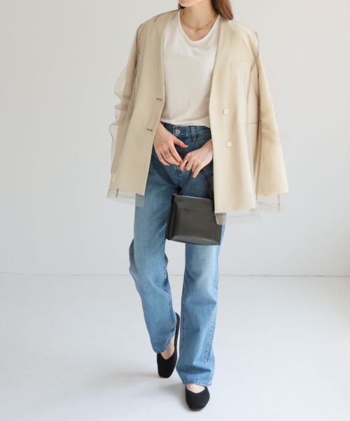 VIVIAN（ヴィヴィアン）の「もふぽかファーインナーフラットシューズ（パンプス・レディース・ブラック系その他3/グレー系その他6/クリアブラック・LL/S/M/L）」の9枚目の写真